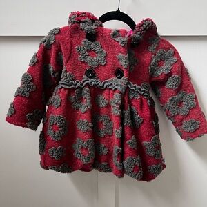 Corky and Company
Cozy Red Floral Kids Jacket